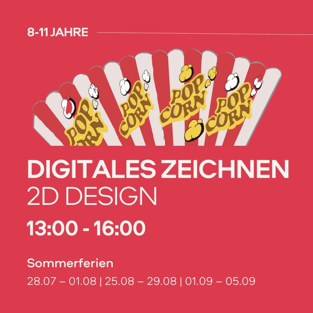 new Sommercamp 2025 Digitales 2D 8-11 13.00-16.00