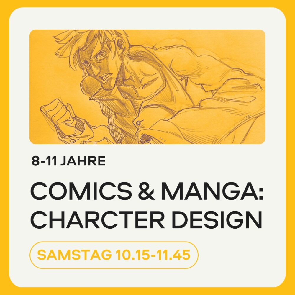 COMICS & MANGA Charakter Design 8-11