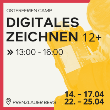 Ostercamps 2025 Digitales Zeichnen: Gruppe 12+