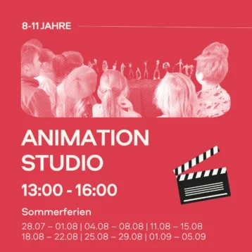 Animation Studio 8-11 Nachmittagskurs