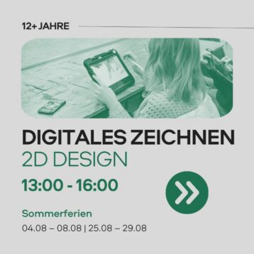 Digitales Zeichnen 2D 12+ Nachmittagskurs