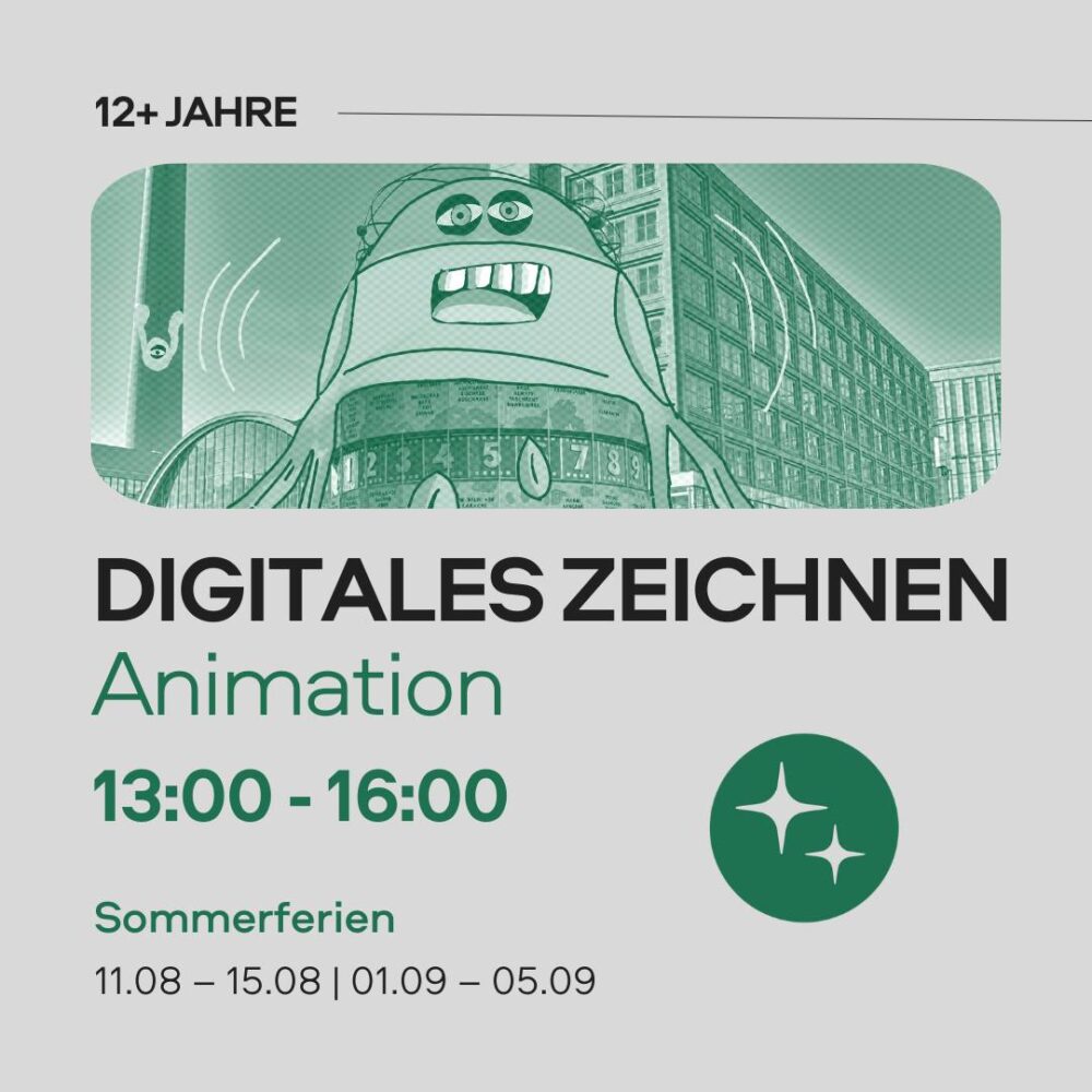 new Sommercamp 2025 Digitales Animations 12+ 13.00-16.00
